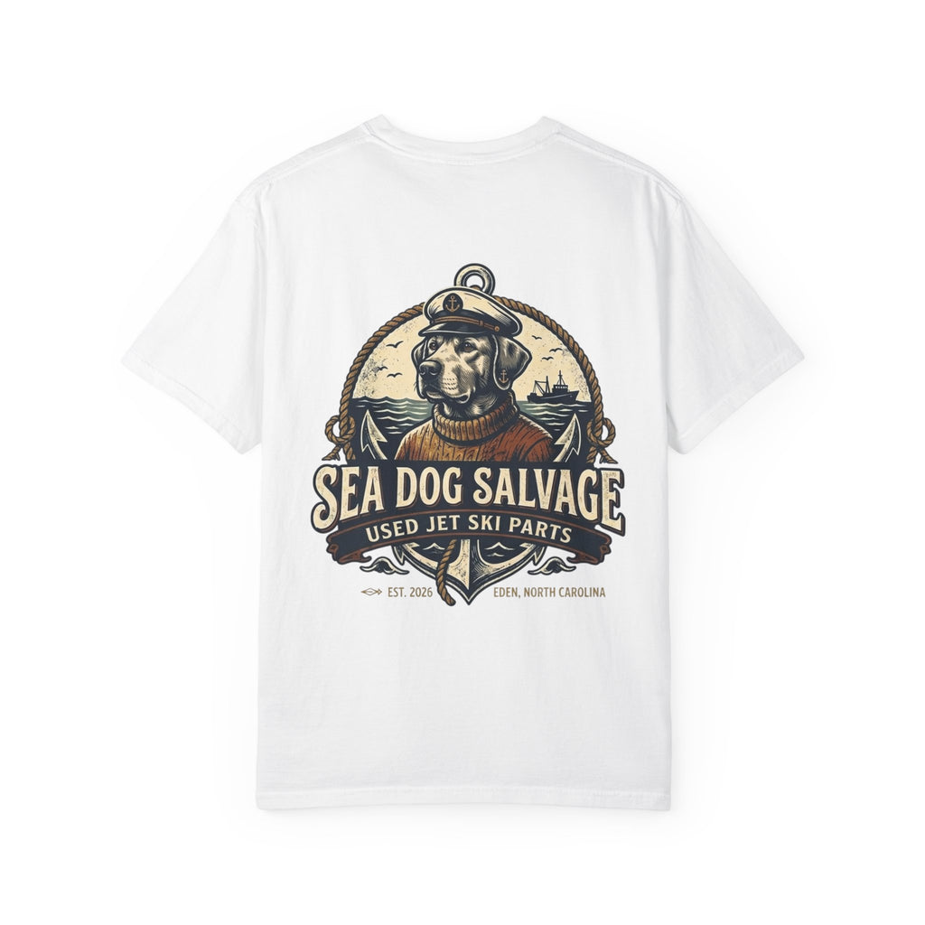 Sea Dog Salvage Anchor T-Shirt – Vintage Nautical Jet Ski Parts Tee