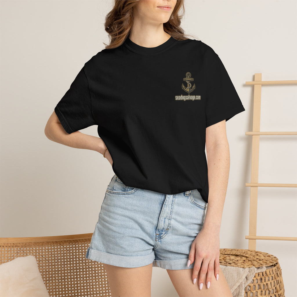 Sea Dog Salvage Anchor T-Shirt – Vintage Nautical Jet Ski Parts Tee