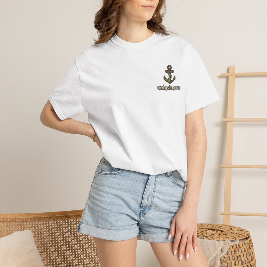 Sea Dog Salvage Anchor T-Shirt – Vintage Nautical Jet Ski Parts Tee