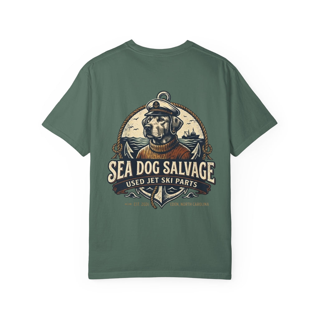 Sea Dog Salvage Anchor T-Shirt – Vintage Nautical Jet Ski Parts Tee