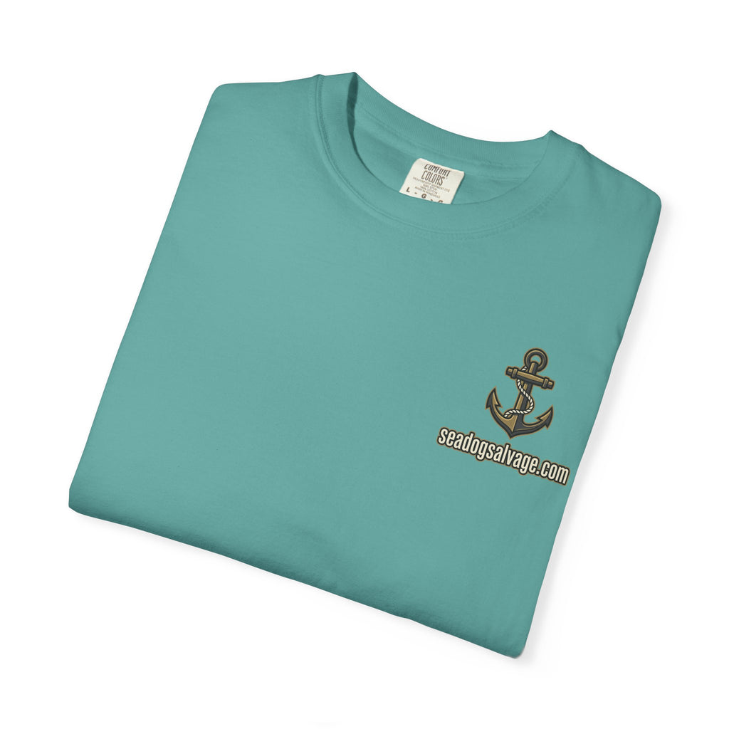 Sea Dog Salvage Anchor T-Shirt – Vintage Nautical Jet Ski Parts Tee