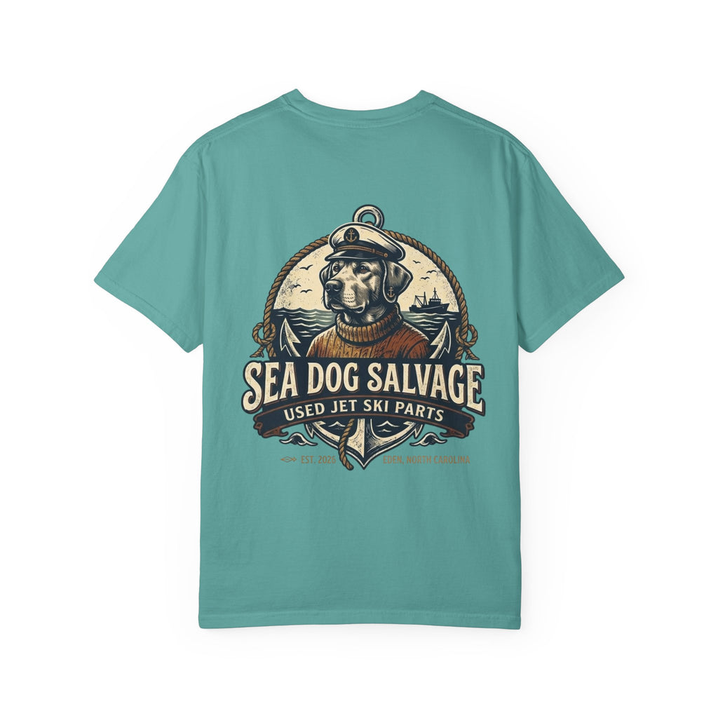 Sea Dog Salvage Anchor T-Shirt – Vintage Nautical Jet Ski Parts Tee