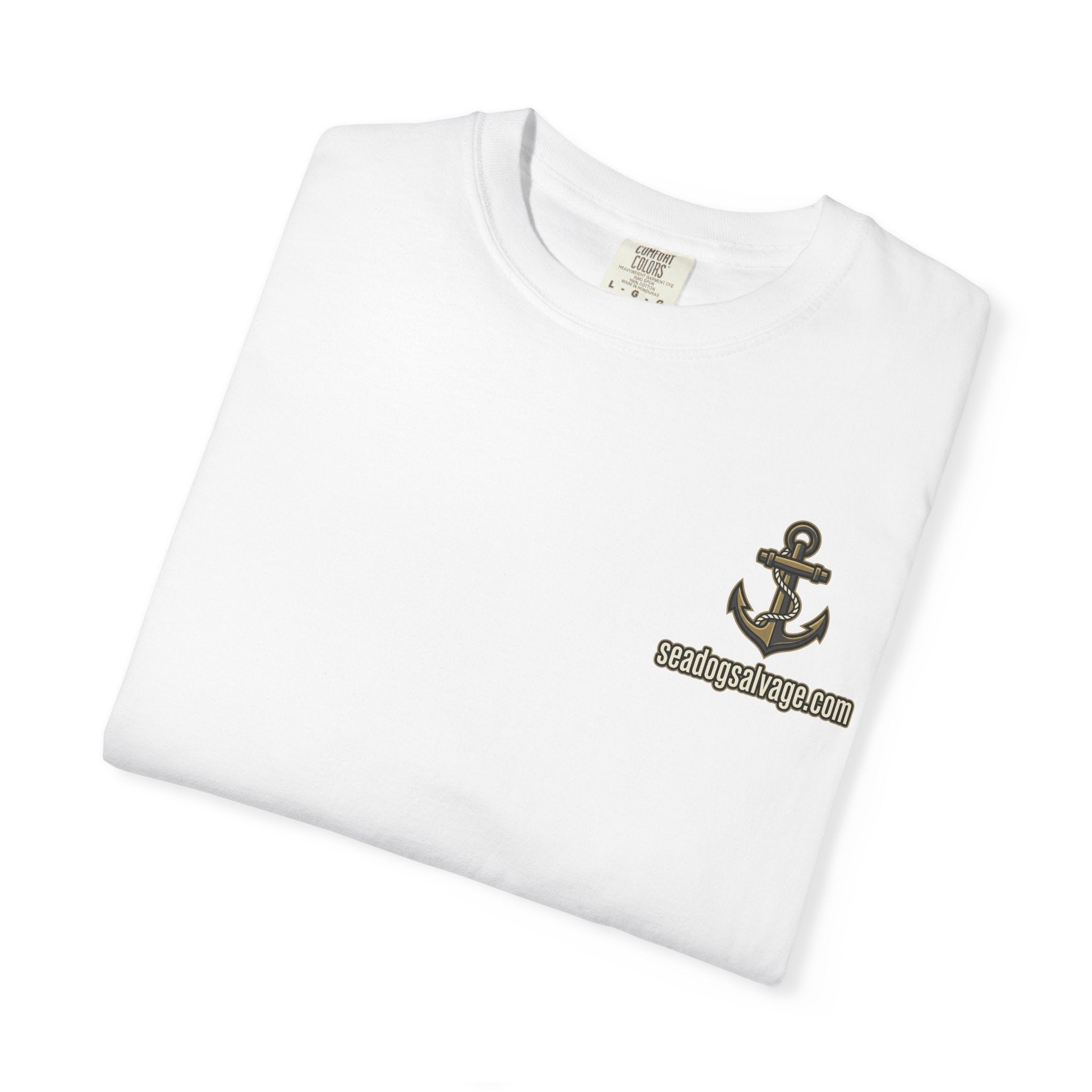 Sea Dog Salvage Anchor T-Shirt – Vintage Nautical Jet Ski Parts Tee
