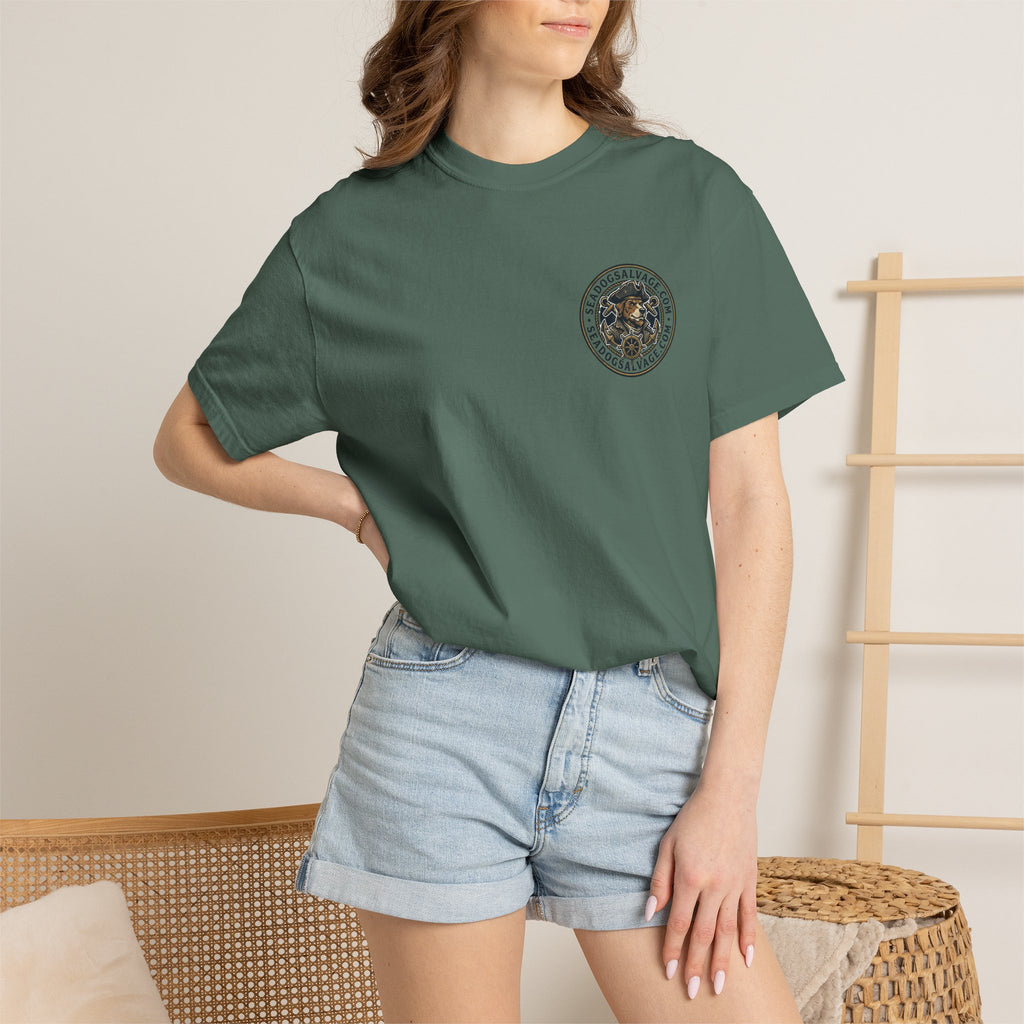 Sea Dog Salvage T-Shirt — Used Jet Ski Parts Vintage Dog Logo