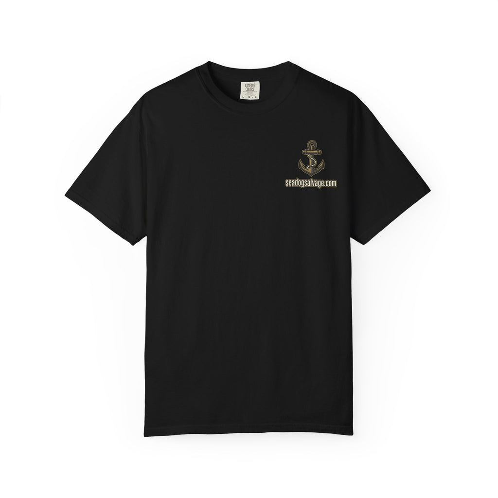 Sea Dog Salvage Anchor T-Shirt – Vintage Nautical Jet Ski Parts Tee