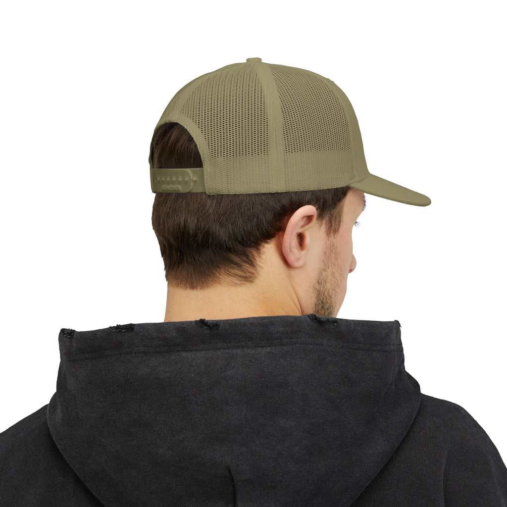 Sea Dog Trucker Cap - Embroidered Nautical Snapback Hat