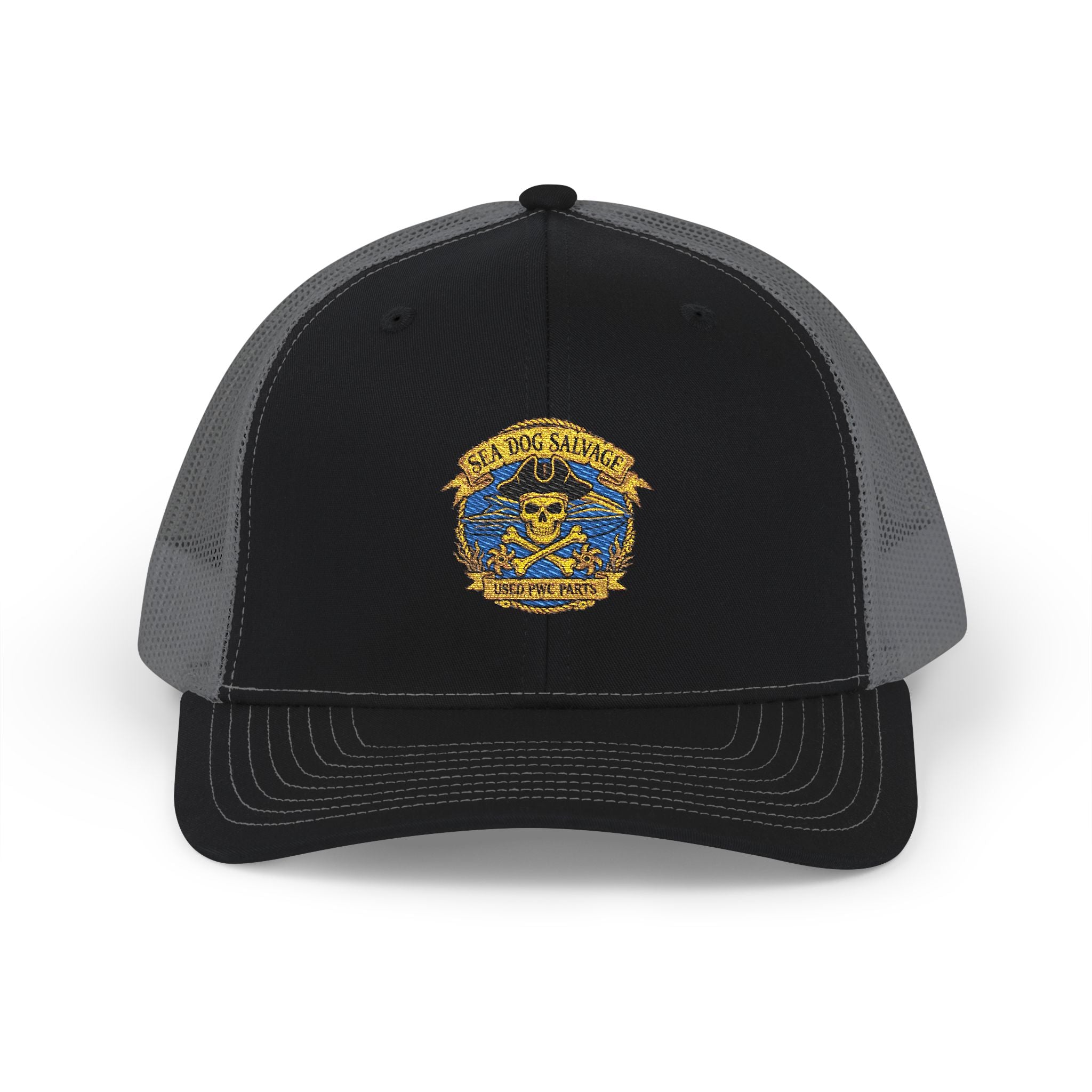 Skull & Anchor Trucker Cap