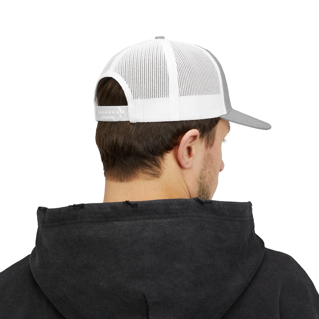 Sea Dog Trucker Cap - Embroidered Nautical Snapback Hat