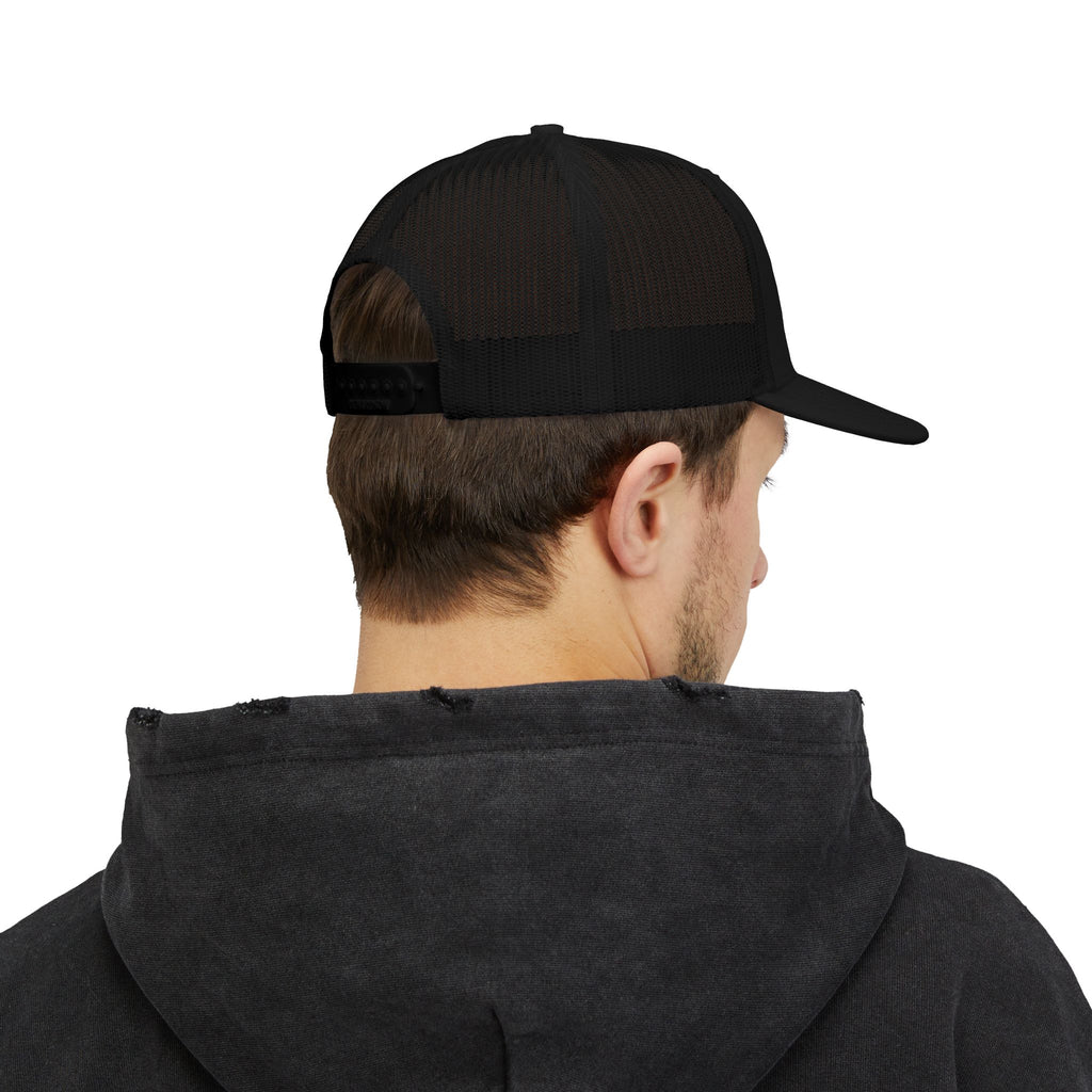 Sea Dog Trucker Cap - Embroidered Nautical Snapback Hat
