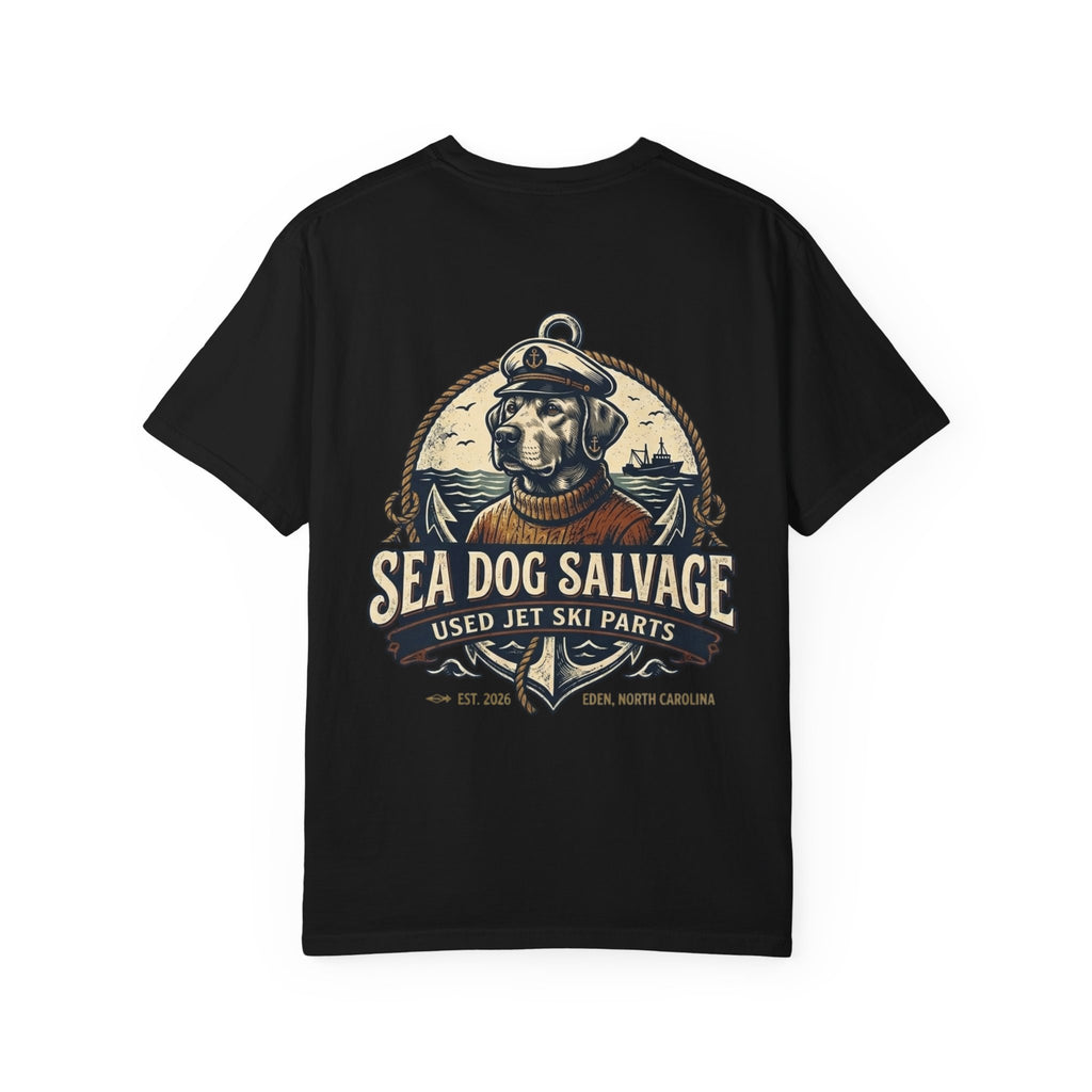 Sea Dog Salvage Anchor T-Shirt – Vintage Nautical Jet Ski Parts Tee