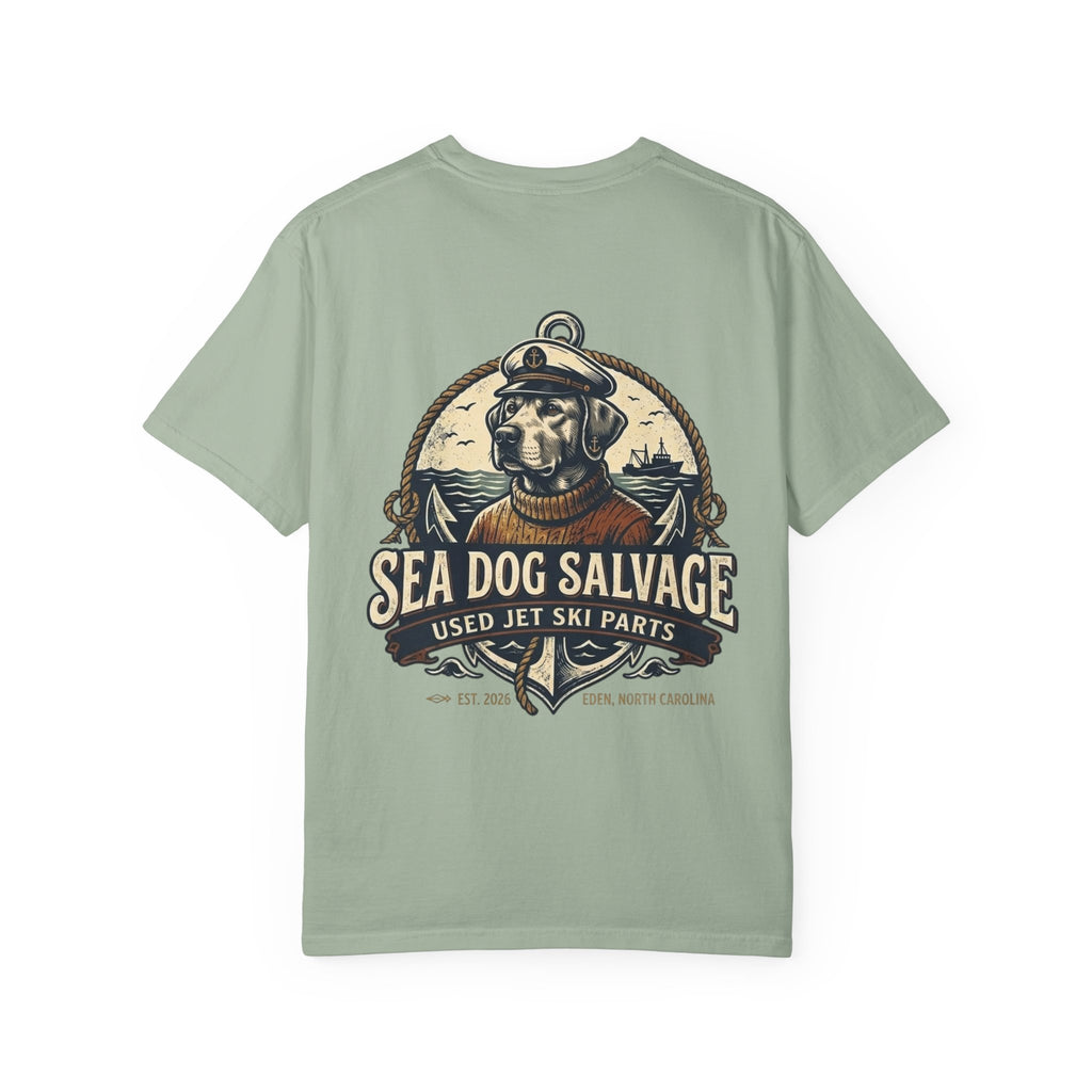 Sea Dog Salvage Anchor T-Shirt – Vintage Nautical Jet Ski Parts Tee