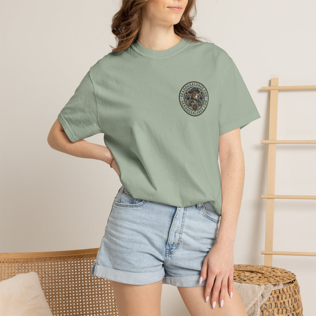 Sea Dog Salvage T-Shirt — Used Jet Ski Parts Vintage Dog Logo
