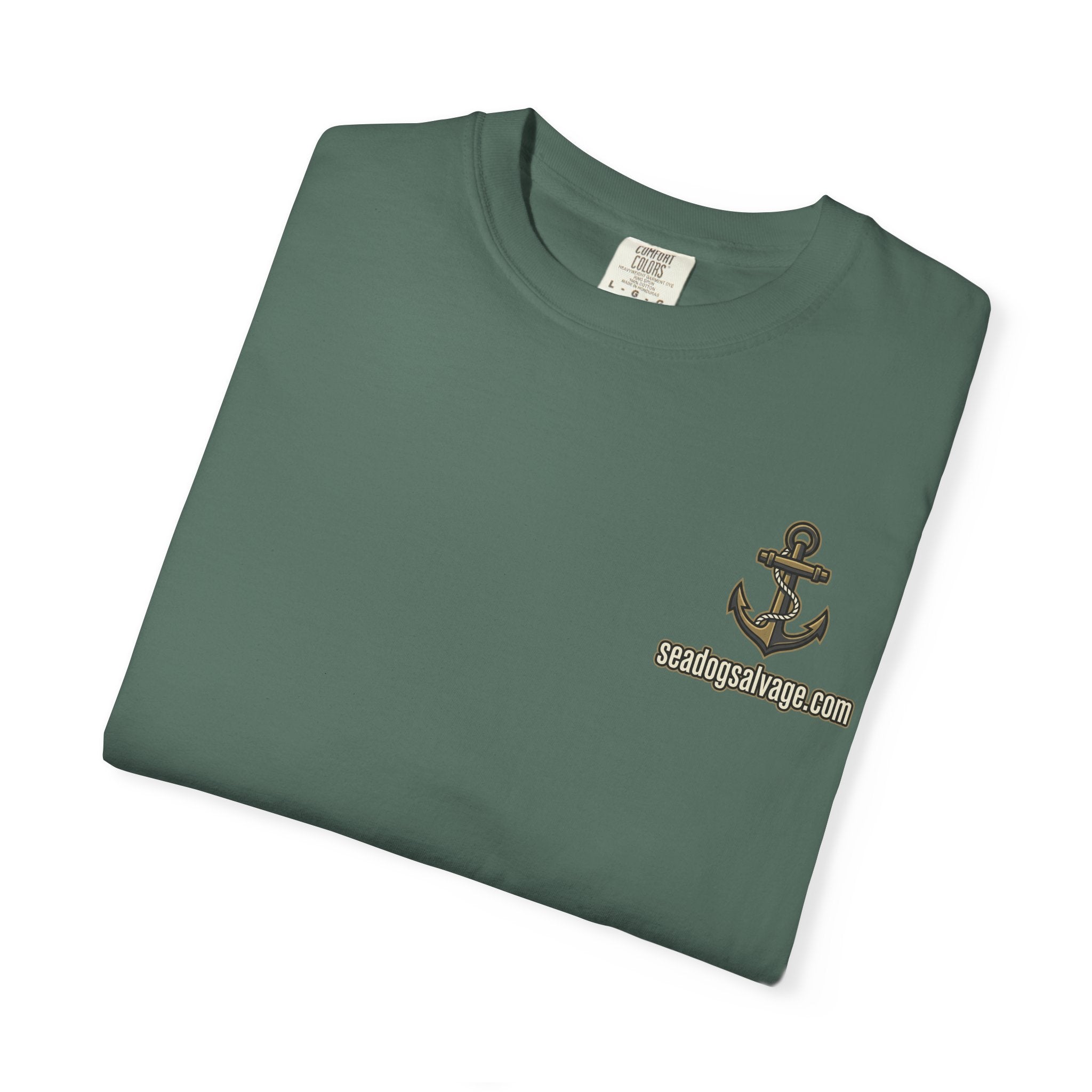 Sea Dog Salvage Anchor T-Shirt – Vintage Nautical Jet Ski Parts Tee