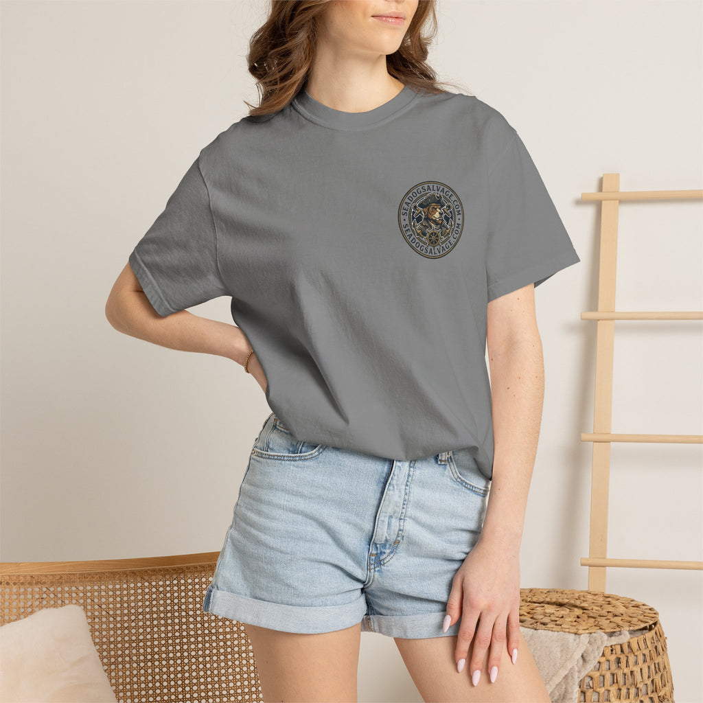 Sea Dog Salvage T-Shirt — Used Jet Ski Parts Vintage Dog Logo