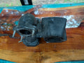 Kawasaki JS550 exhaust manifold side view