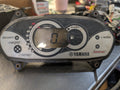 Yamaha VX Cruiser instrument cluster front view - powered on