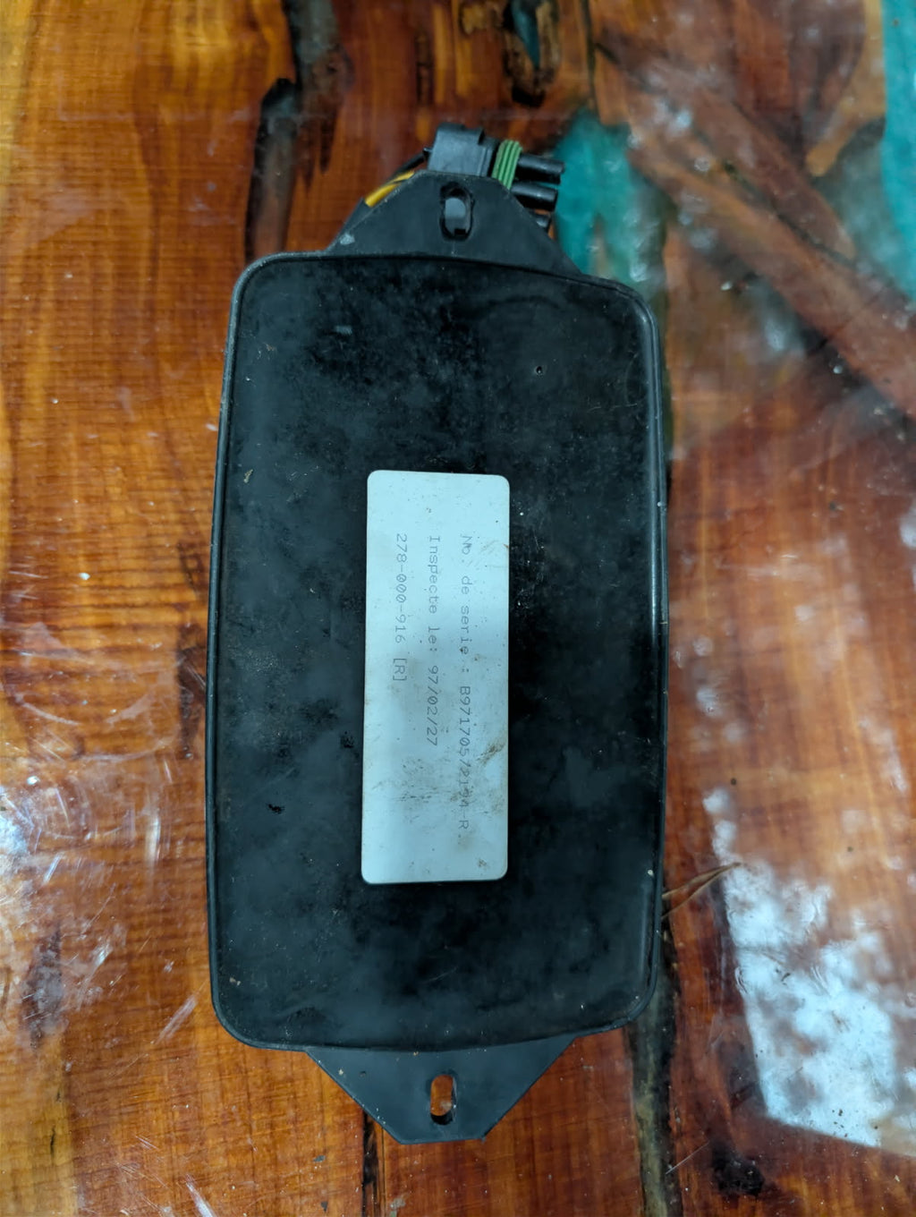 Sea-Doo MPEM rear label showing part number 278-000-916