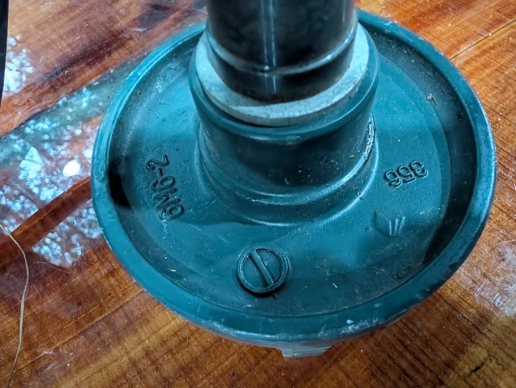 Yamaha midshaft casting number 356 and code 2-9110 on coupler end