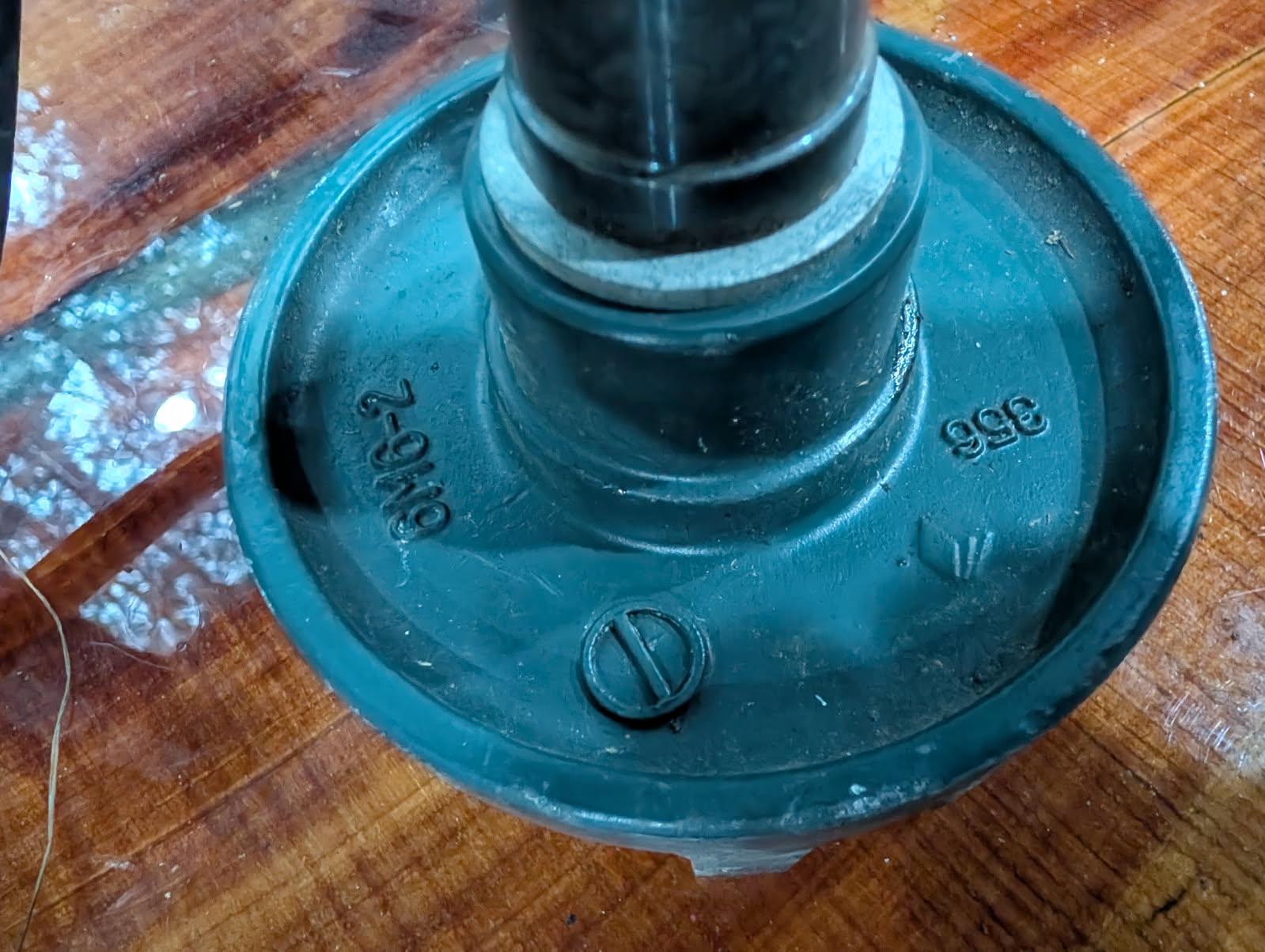 Yamaha midshaft casting number 356 and code 2-9110 on coupler end