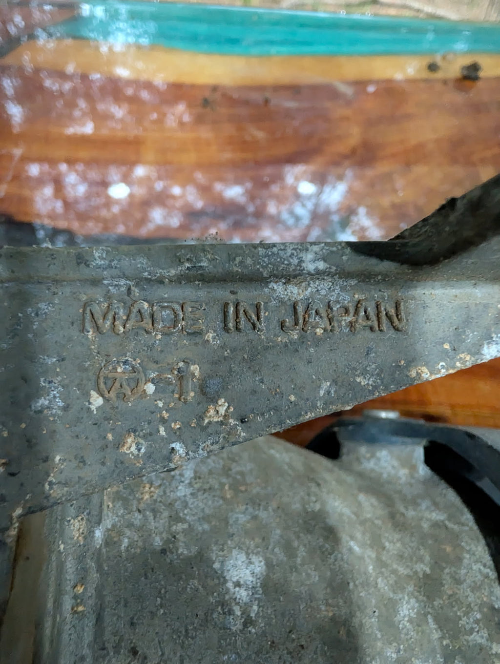 Yamaha Wave Raider jet pump housing casting mark - Made in Japan